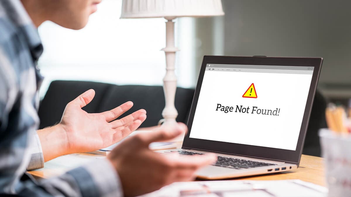 On page website issue
