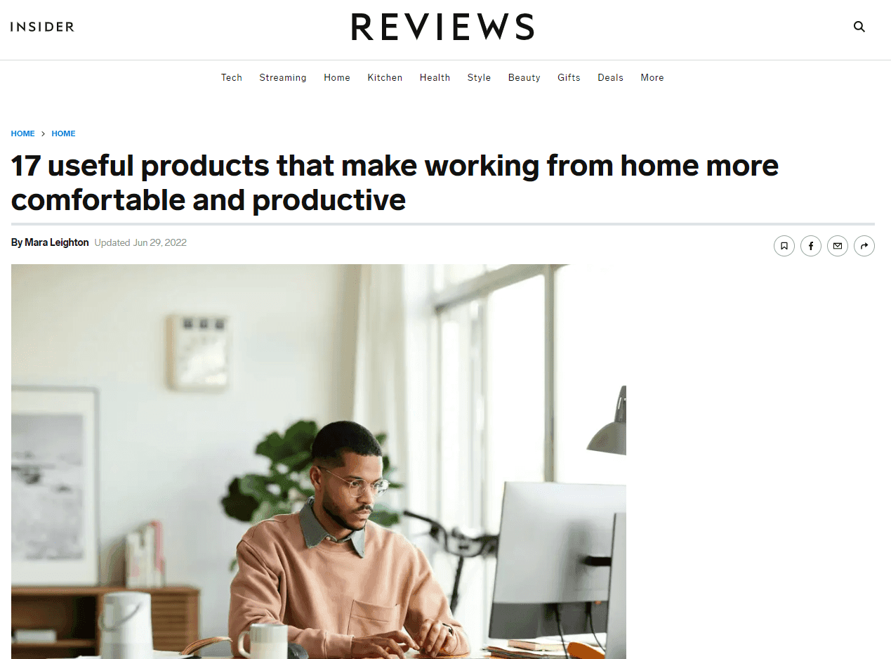 Insider reviews