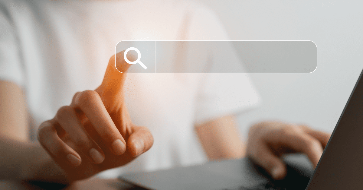 Website's Internal Search Bar for Keyword Insights