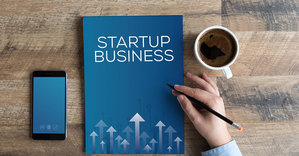 business startup notebook