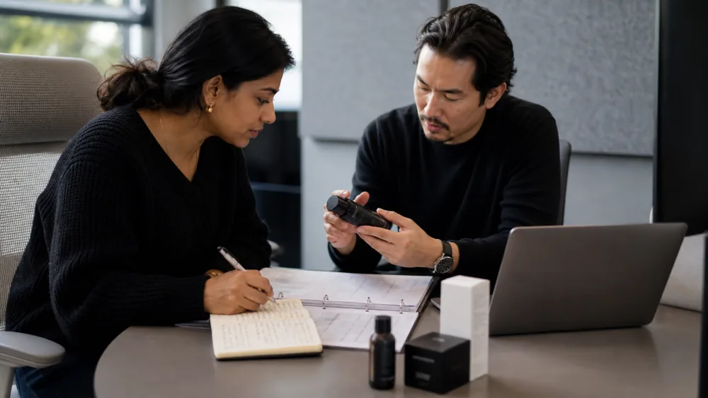 Content strategist verifying product facts for search and AI answer visibility