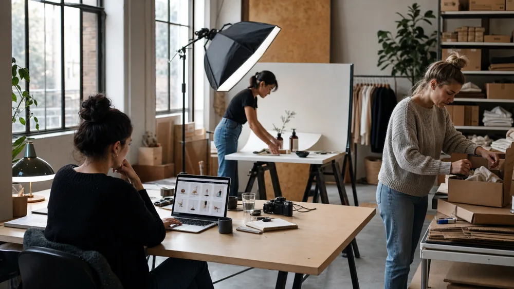 Ecommerce team coordinating content, conversion, and affiliate work around a product launch